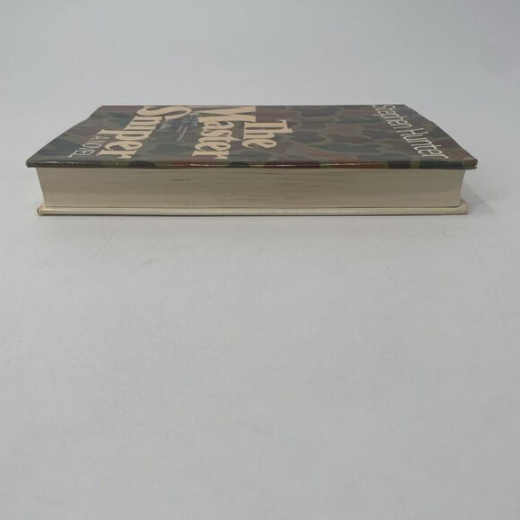 Master Sniper Stephen Hunter First Print 1st Edition 1980 Hardcover DJ WW2 Novel - Picture 5 of 12